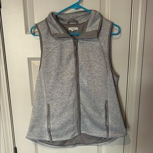 Maurices Charcoal Zip-Up Vest